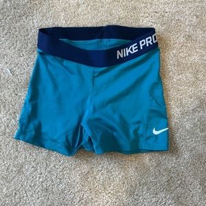 Blue Nike pro